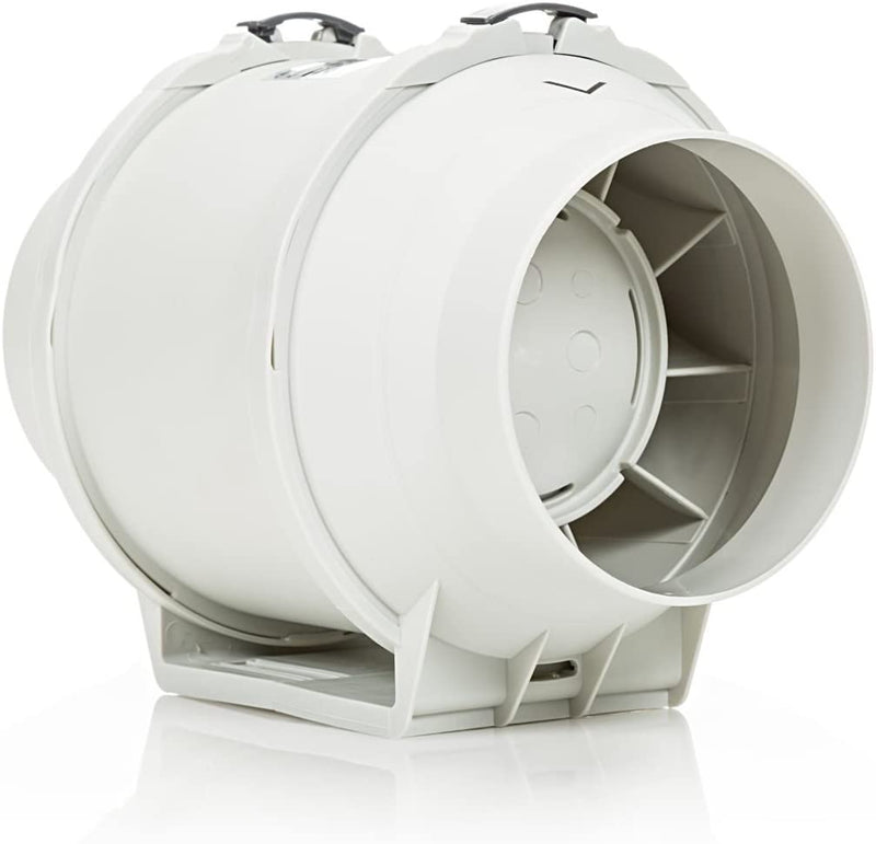 Extractor en línea de ventilador silencioso para conductos de 125 mm/5" - DFA125