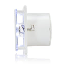 STERR BFS150L - 150 mm Extractor de Baño, LED, 250 m³/h, Blanco