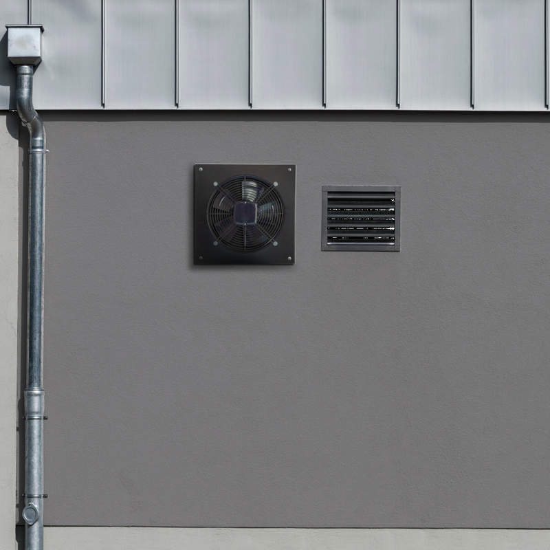 Extractor de aire axial STERR 500 mm - AXF500B