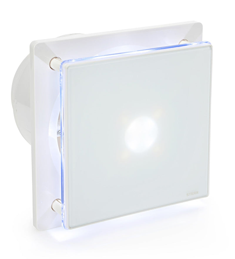 Extractor de aire para baño con retroiluminación LED de 150 mm / 6" - BFS150L