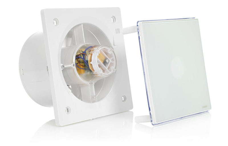 Extractor de aire para baño con retroiluminación LED de 150 mm / 6" - BFS150L