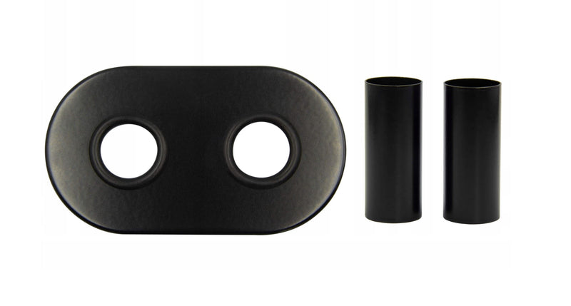 EVR9050B - Radiador vertical negro 90/50